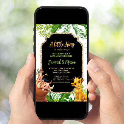 Baby Shower Digital Invitation