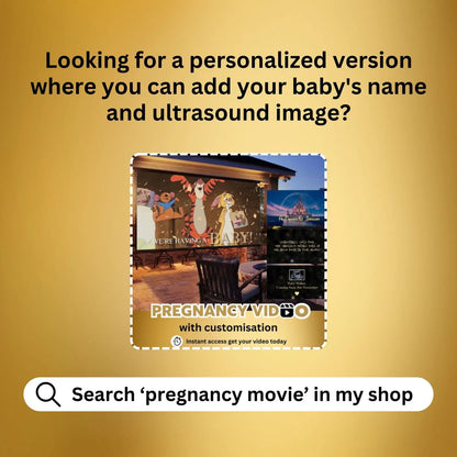 PREGNANCY Annoucement Reveal Movie Video