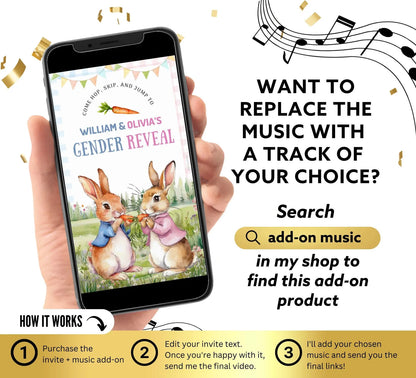 Gender Reveal Video Invitation