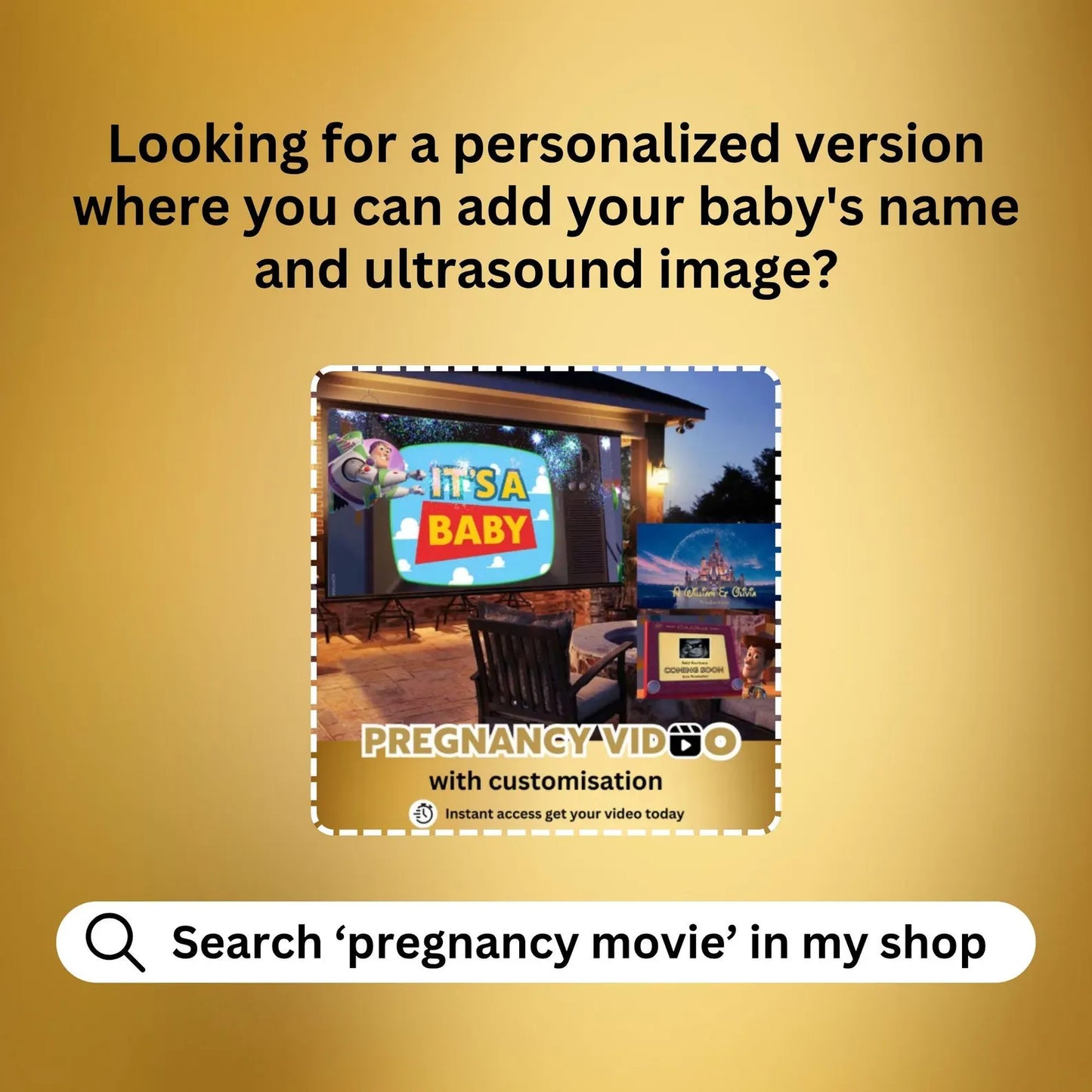 PREGNANCY Annoucement Reveal Movie Video