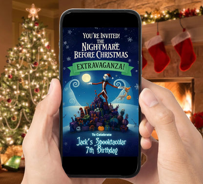 Spooktacular Christmas Party Video Invite
