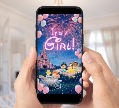 GIRL Baby Gender Reveal Video