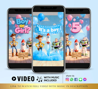 BOY Baby Gender Reveal Video