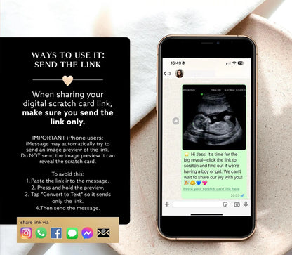 Interactive Gender Reveal Balloon Game | Tap to Reveal Baby Boy | Digital Download