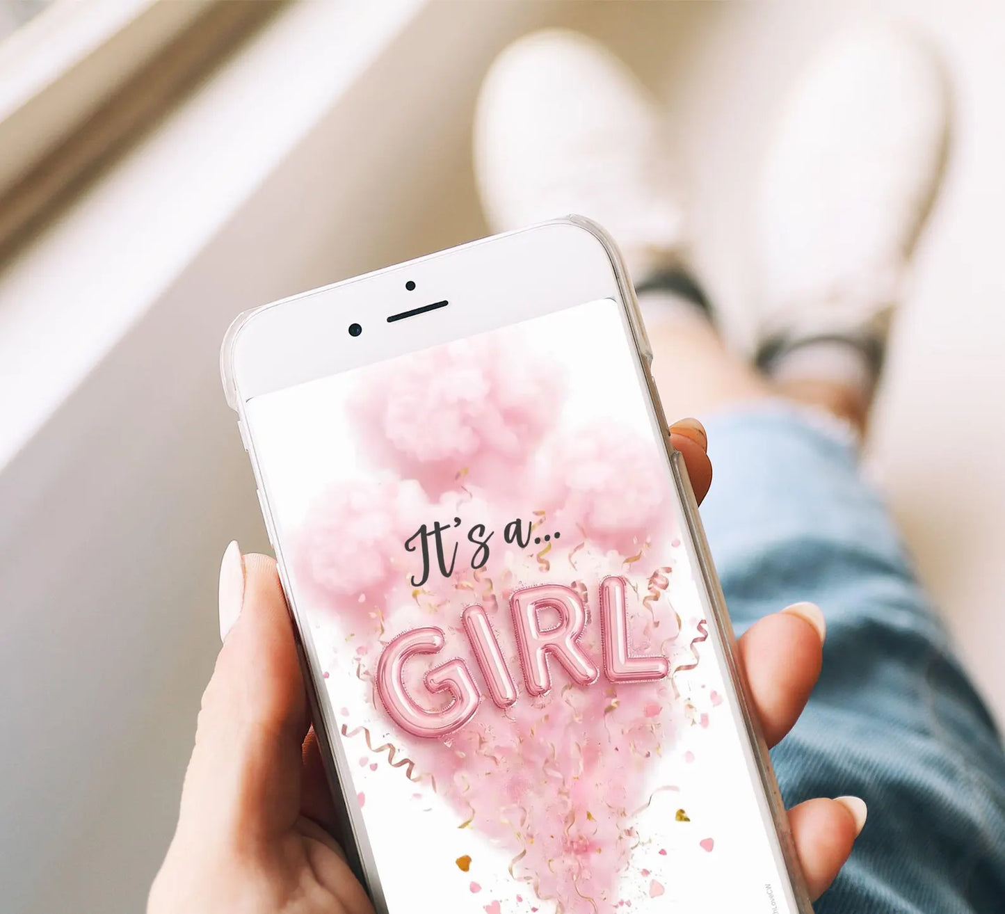 GIRL Baby Gender Reveal Video