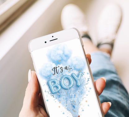 BOY Baby Gender Reveal Video