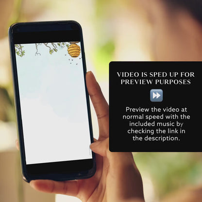 Gender Reveal Video Invitation