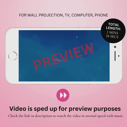 GIRL Custom Gender Reveal Movie Video