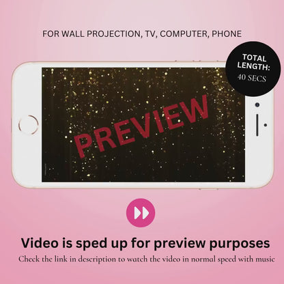 GIRL Custom Gender Reveal Movie Video