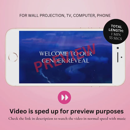 GIRL Gender Reveal Movie Video