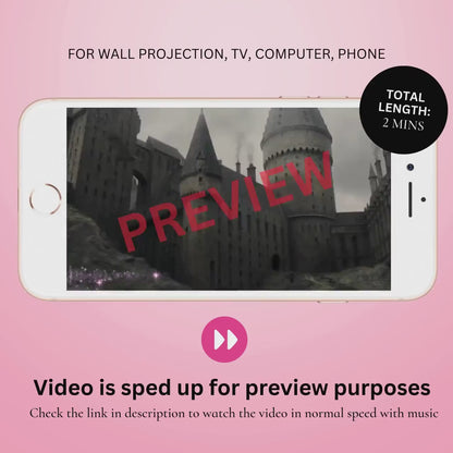 GIRL Custom Gender Reveal Movie Video