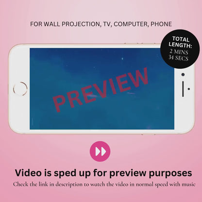 GIRL Custom Gender Reveal Movie Video